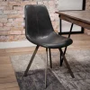 Schalensitz Stühle in Schwarz - Carlotte (4er Set)