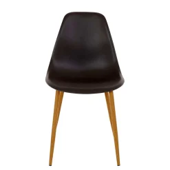 Schalenstühle aus Kunststoff Grau - Jesuisa (Set)