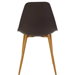 Schalenstühle aus Kunststoff Grau - Jesuisa (Set)