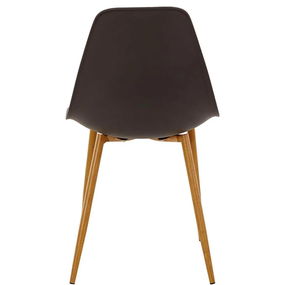Schalenstühle aus Kunststoff Grau - Jesuisa (Set)