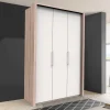 Schlafbereich Kleiderschrank mit Folierung - Vaclyn