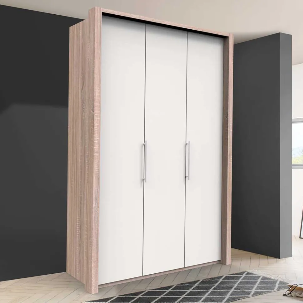 Schlafbereich Kleiderschrank mit Folierung - Vaclyn