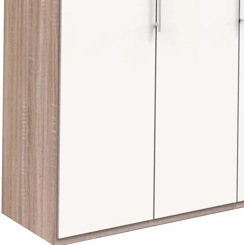 Schlafbereich Kleiderschrank mit Folierung - Vaclyn