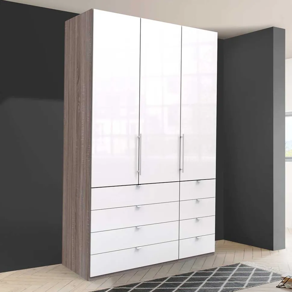 Schlafbereich Kleiderschrank mit acht Schubladen - Empresian