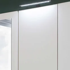 Schlafzimmer Kleiderschrank in Weiß & Dunkelgrau - Shakti