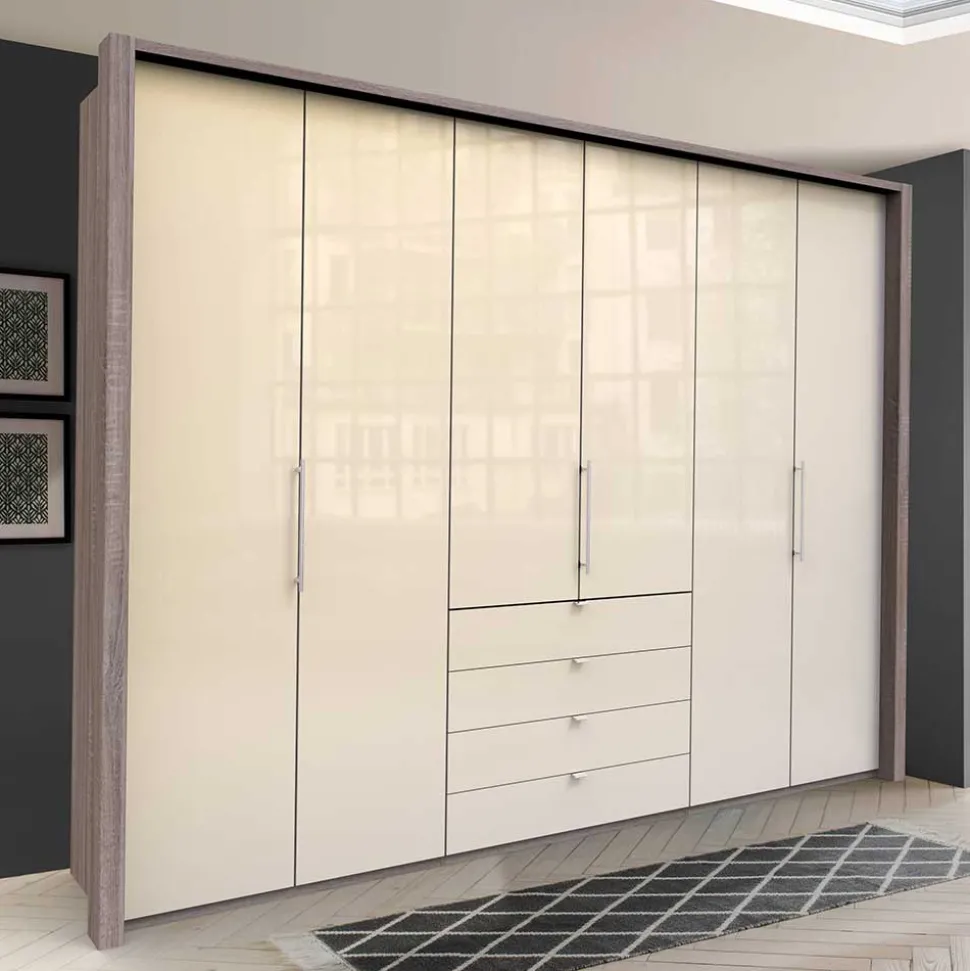 Schlafzimmer Kleiderschrank mit 3 Gleittüren - Matyas