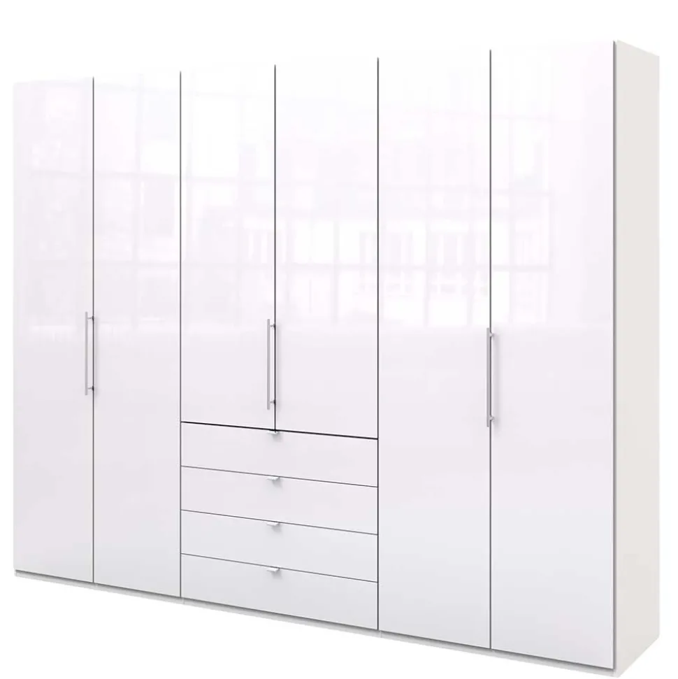Schlafzimmer Kleiderschrank mit Falttüren & Schubladen - Dolienca