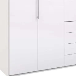 Schlafzimmer Kleiderschrank mit Falttüren & Schubladen - Dolienca