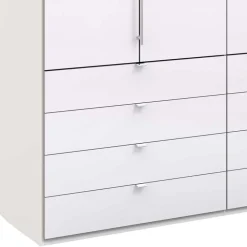 Schlafzimmer Kombischrank in Weiß - Dolienca