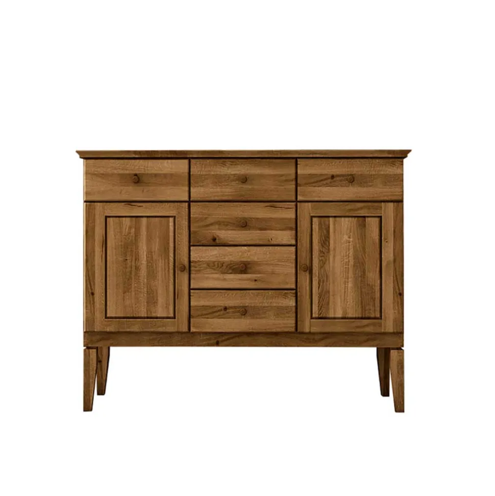 Schlafzimmer Sideboard Masdamos aus Wildeiche Massivholz