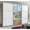 Schlafzimmerkleiderschrank 4-türig & 3 Schubladen - Stufania
