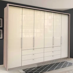 Schlafzimmerkleiderschrank mit sechs Schubladen - Rativian