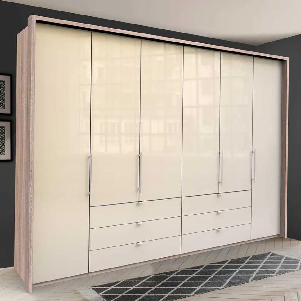 Schlafzimmerkleiderschrank mit sechs Schubladen - Rativian