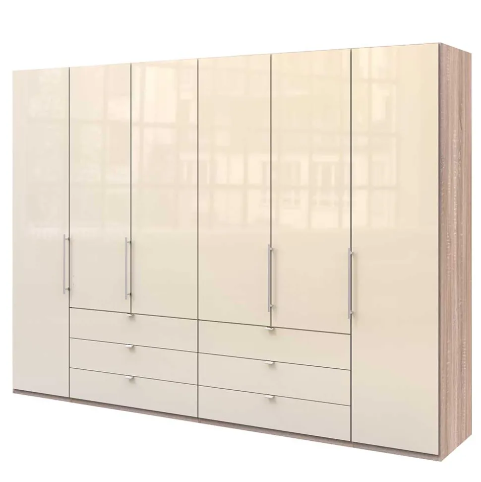 Schlafzimmerkleiderschrank mit sechs Schubladen - Rativian