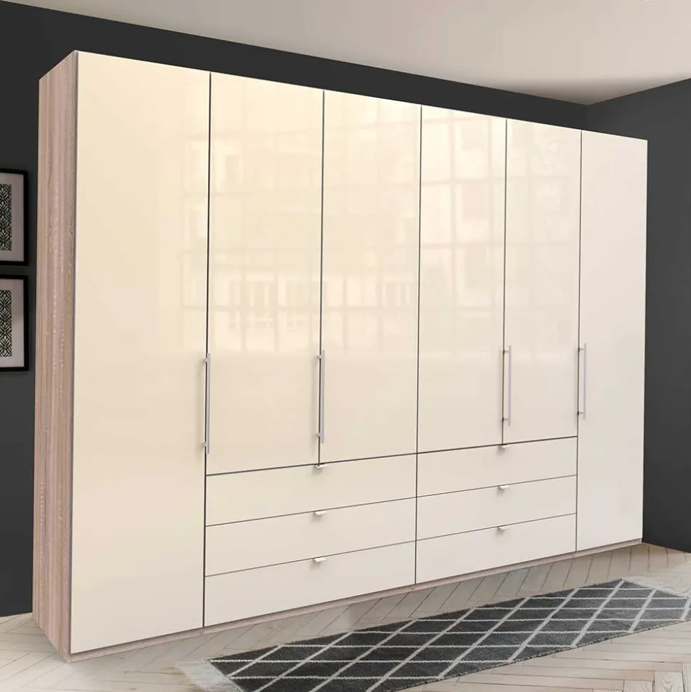Schlafzimmerkleiderschrank mit sechs Schubladen - Rativian
