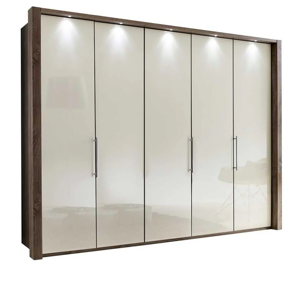 Schlafzimmerschrank Filmau in Cremeweiß