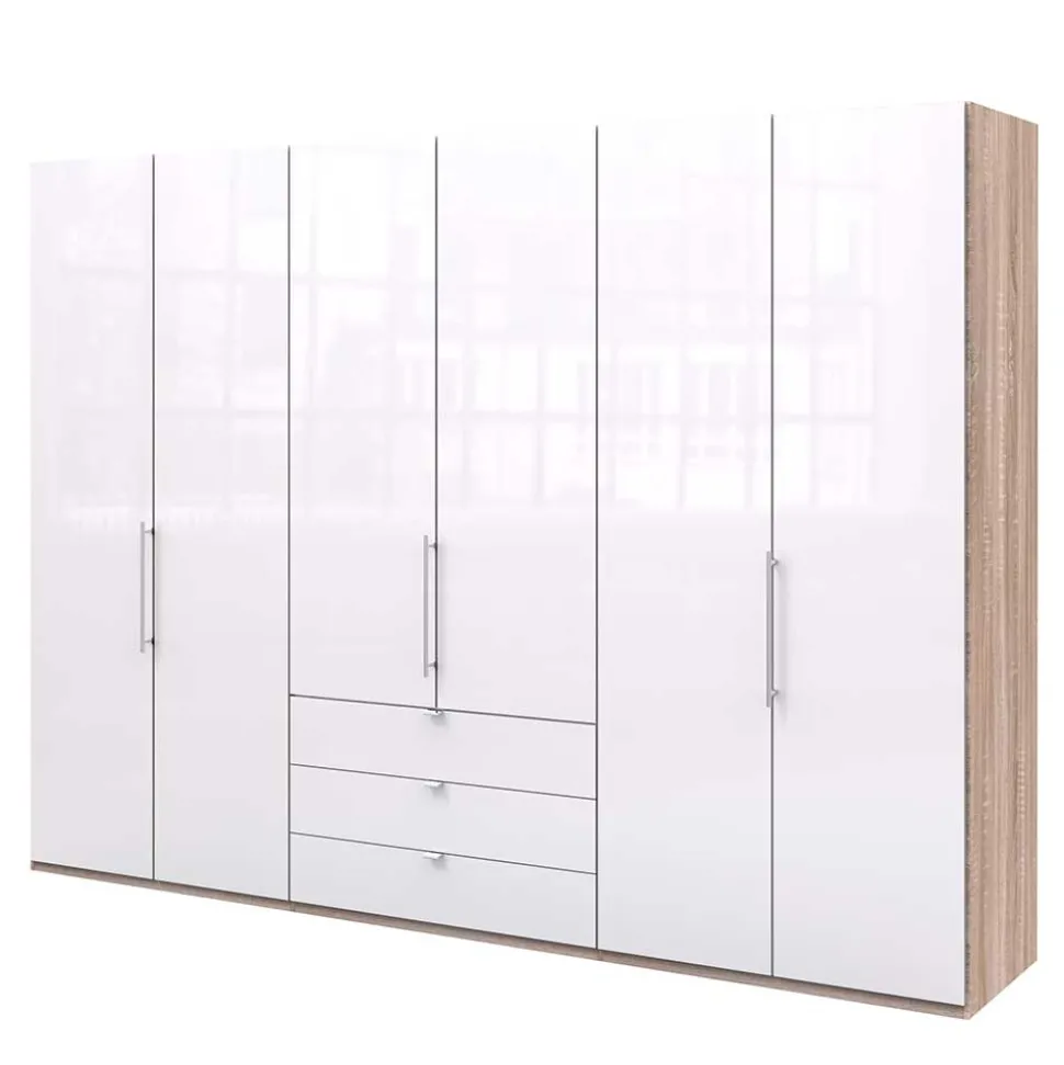 Schlafzimmerschrank glasbeschichtet - Bosays IV