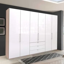 Schlafzimmerschrank glasbeschichtet - Bosays IV