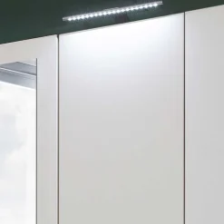 Schlafzimmerschrank in Weiß 225 cm breit - Clewono