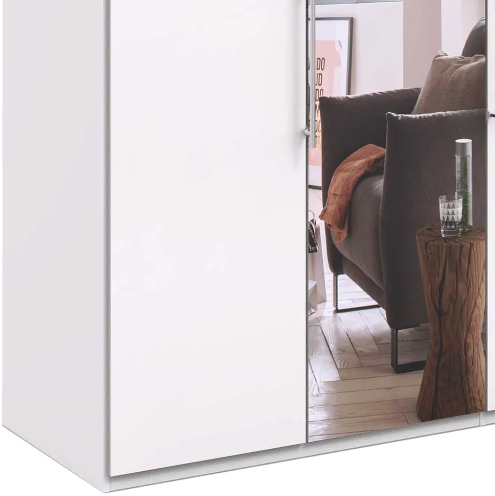 Schlafzimmerschrank mit Falttür & Tür - Dolienca