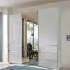 Schlafzimmerschrank mit Parsol Spiegeltür - Babaco