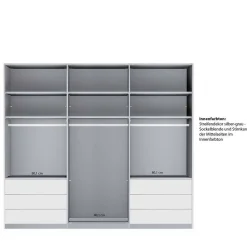 Schlafzimmerschrank mit Parsol Spiegeltür - Babaco