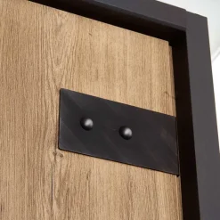 Schlafzimmerschrank mit sechs Schubladen & Türen - Bram