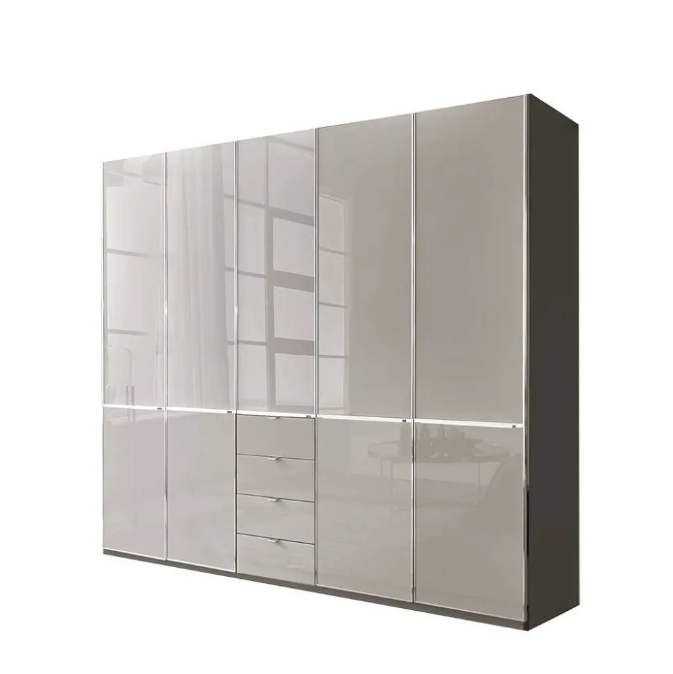 Schlafzimmerschrank 5-türig & 4 Schubladen - Korcula