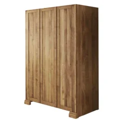 Schlafzimmerschrank Vaskov aus Wildeiche Massivholz
