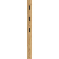 Schmale Garderobe mit drei Klapphaken - Huesca