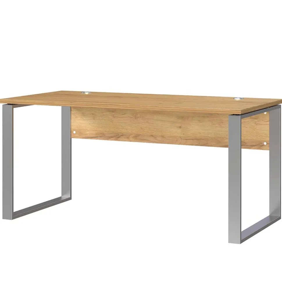 Schreibtisch in Wildeiche Optik 160x80 cm - Axel