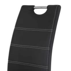 Schwing Stühle aus Kunstleder & Metall - Ayero (Set)