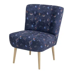 Sessel in Blau mit Planeten und Sternen - Marcs