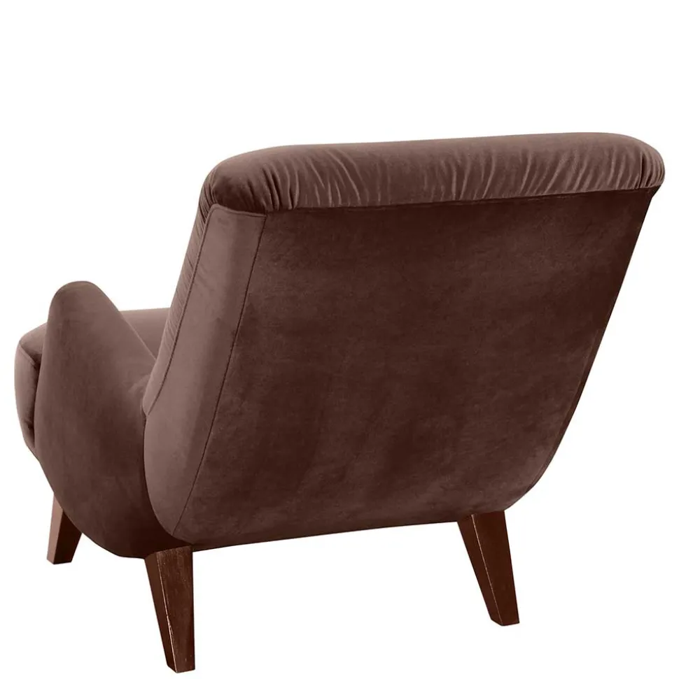 Sessel in Braun und Nussbaumfarben - Vastonia
