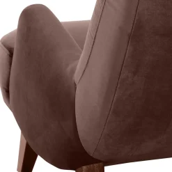 Sessel in Braun und Nussbaumfarben - Vastonia