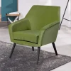 Sessel in Oliv Grün und Schwarz - Astrid