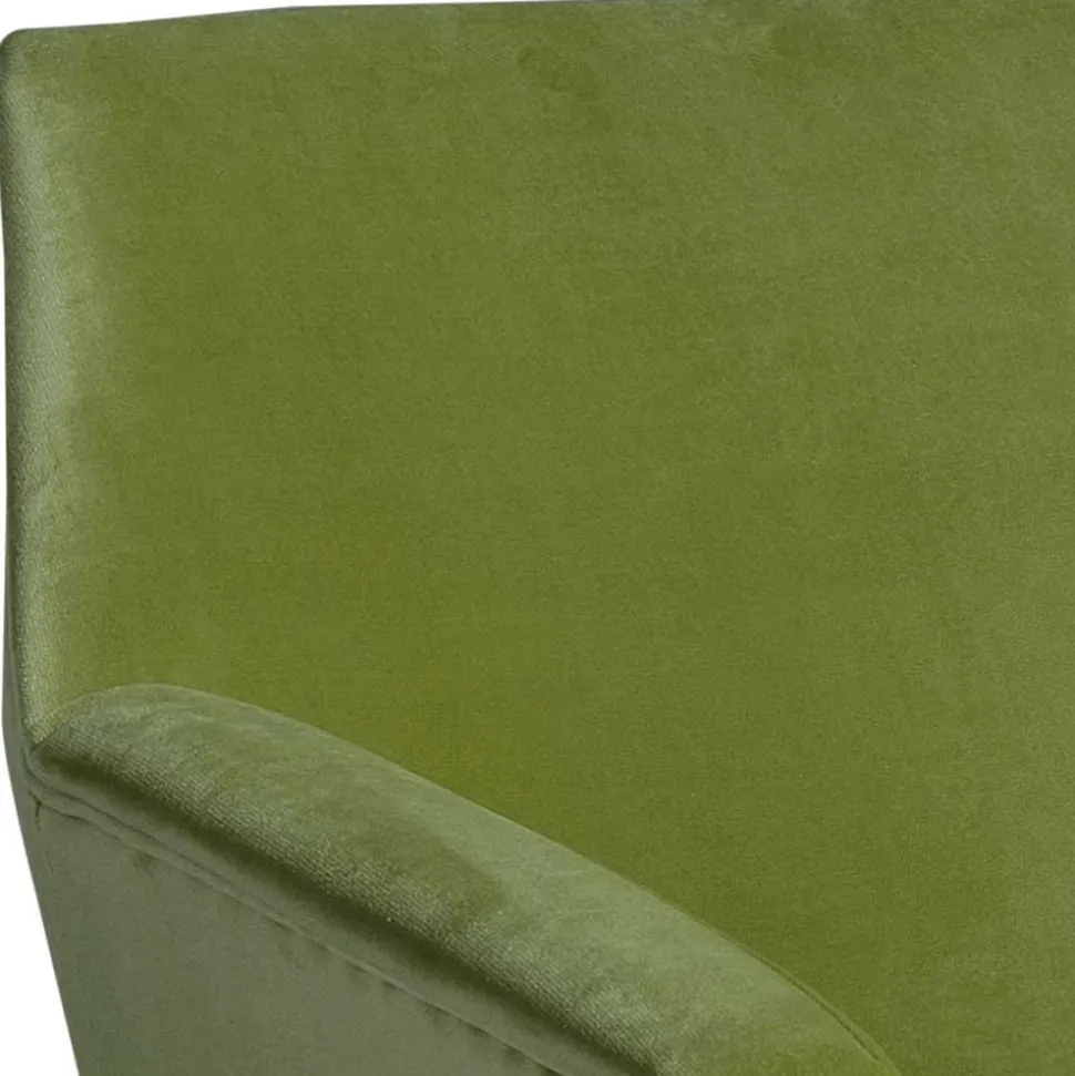 Sessel in Oliv Grün und Schwarz - Astrid