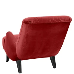 Sessel in Ziegel Rot und Schwarz - Danzante