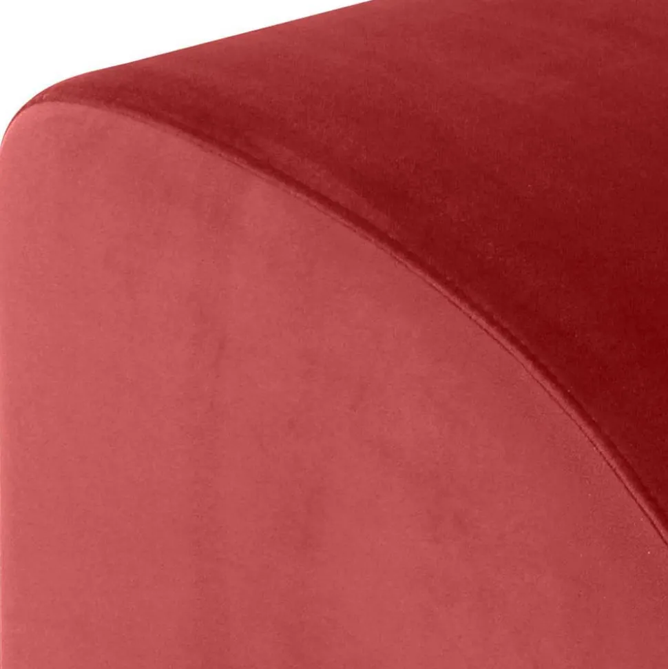 Sessel in Ziegel Rot und Schwarz - Danzante