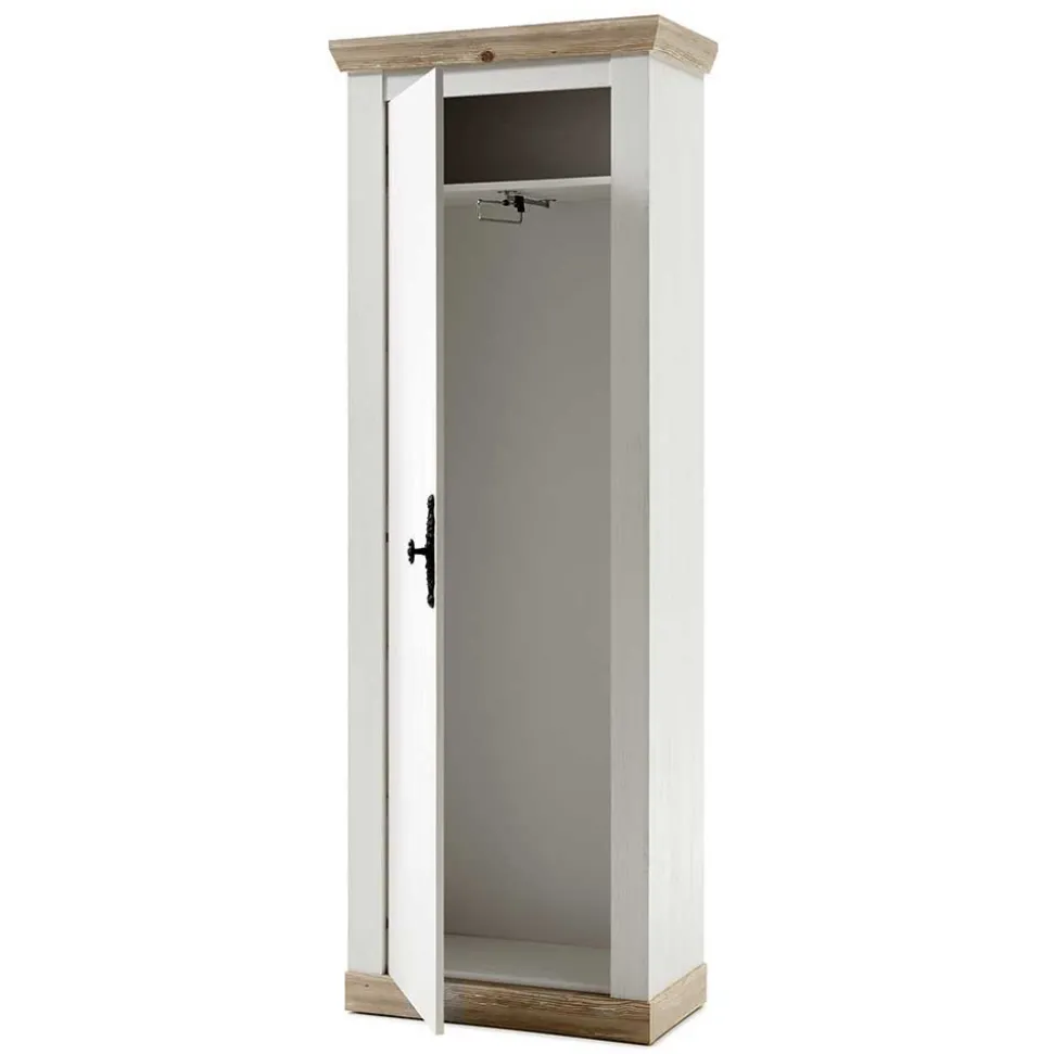 Set Dielen Ausstattung mit Schrank - Nedita (dreiteilig)
