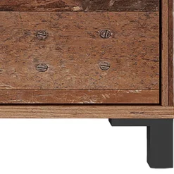 Sideboard in Altholz Optik & Anthrazit - Bosco