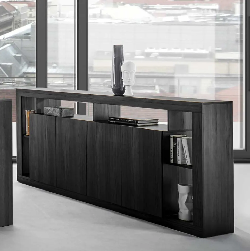 Sideboard mit 6 Fächern & 4 Türen - Bihar