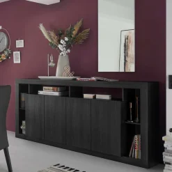 Sideboard mit 6 Fächern & 4 Türen - Bihar