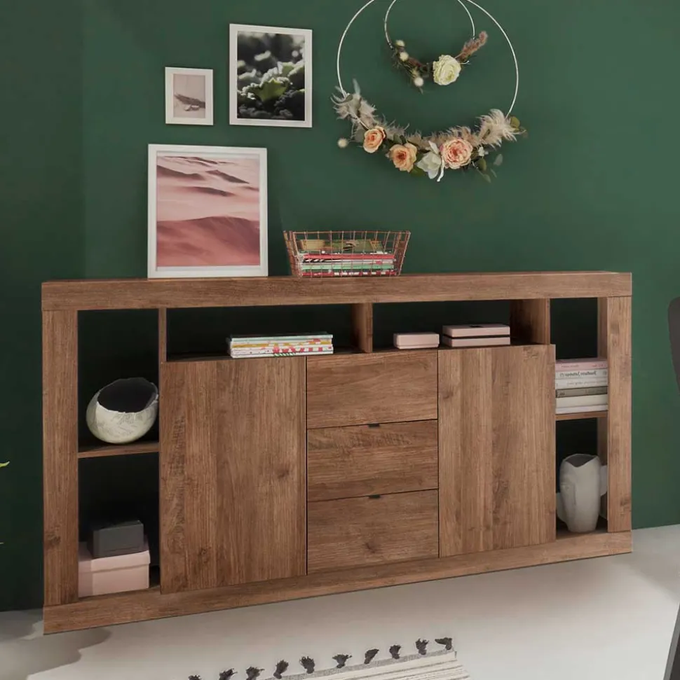 Sideboard mit drei Schubladen & sechs Fächern - Cosmonata