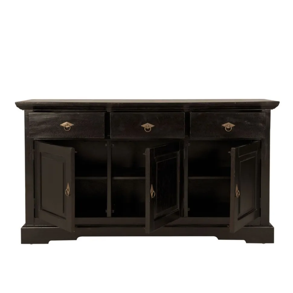 Sideboard Polenta aus Akazie Massivholz