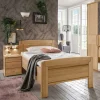 Singlebett & Nachtkommode Kombi Set - Emdsiva (zweiteilig)