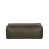 Sitzhocker Pouf Zoika in Oliv Grün