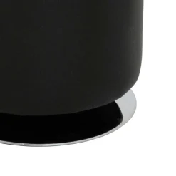 Sitzhocker Sabeth in Schwarz