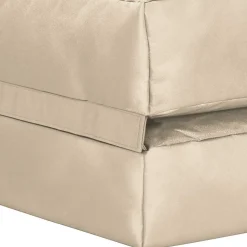 Sitzsack Sessel ausklappbar in Beige - Zynla