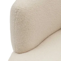 Skandi Designsessel in Offwhite Boucle - Limburg